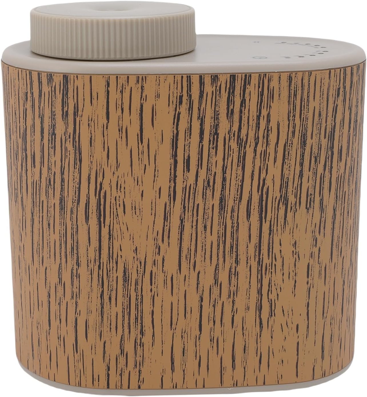 Portable Essential Oil Diffuser, App Controlled, Low Noise, Smart Aromatherapy Diffuser, 60ML, for Home, Car, Office (Wood Grain)
