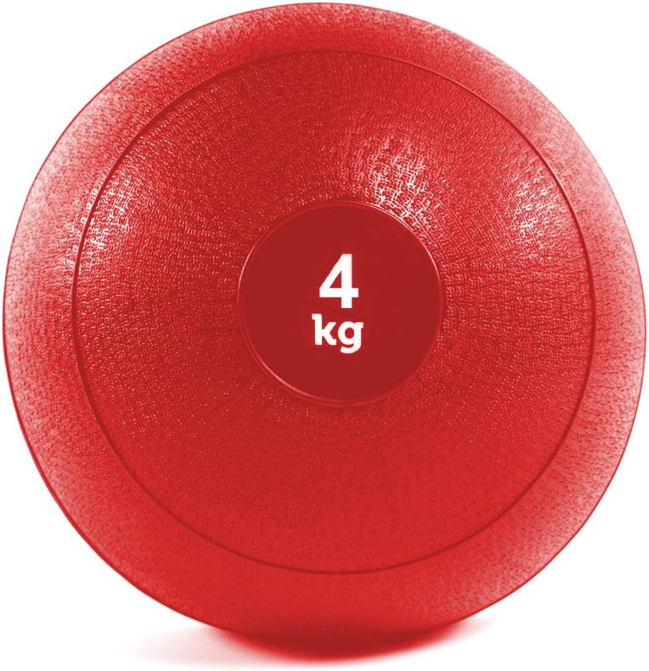 TNP Accessories 4KG Slam Balls RED No Bounce Medicine Crossfit Boxing Fitness Training Gym Wall Ball