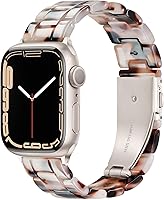 Vista 109 de Lightweight Resin Band For Apple Watch Series 11 10 SE 9 8 7 6 5 4 3 2 1 Ultra 3 2, Fashion Adjustable Replacement Strap for iWatch Bands 38mm 40mm