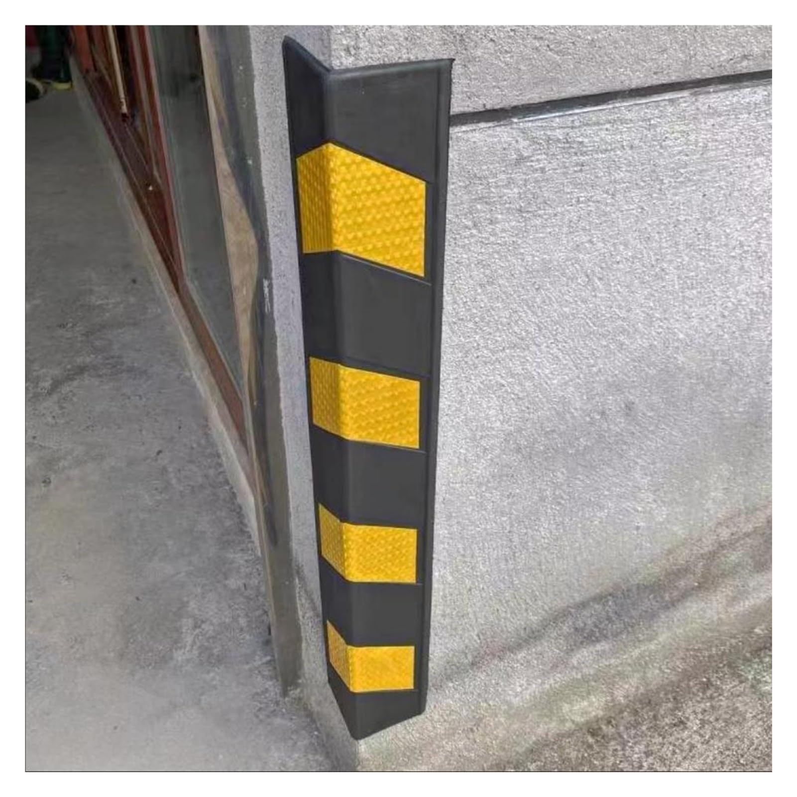 Protector Columnas Garage Protector De Esquina De Pared Para Garajes De Estacionamiento,Protectores De Esquinas De Color Amarillo Y Negro,Protector De Estacionamiento Reflectante Parachoques Protecto