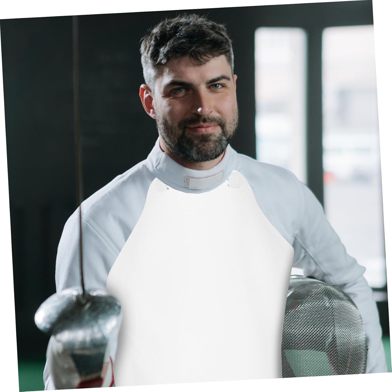 BESPORTBLE Professional Fencing Chest Protector Men Women Chest Guard Portable Plate Full Protection Comfort Certified