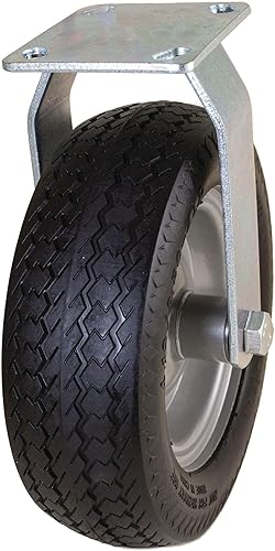 Marathon Rueda rígida de 10" con neumático plano libre