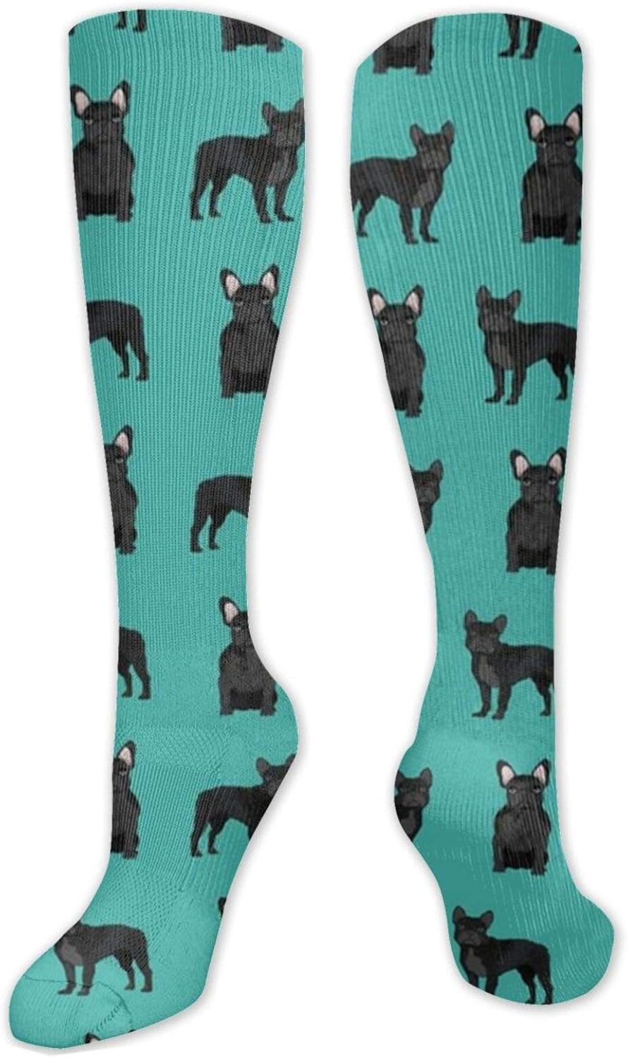 wuya8 Black Frenchie Black French Bulldog Negro Bulldog Francés Bulldog Francés Verde Azulado Francés Hombres y Mujeres Cómodos Casual Divertidos