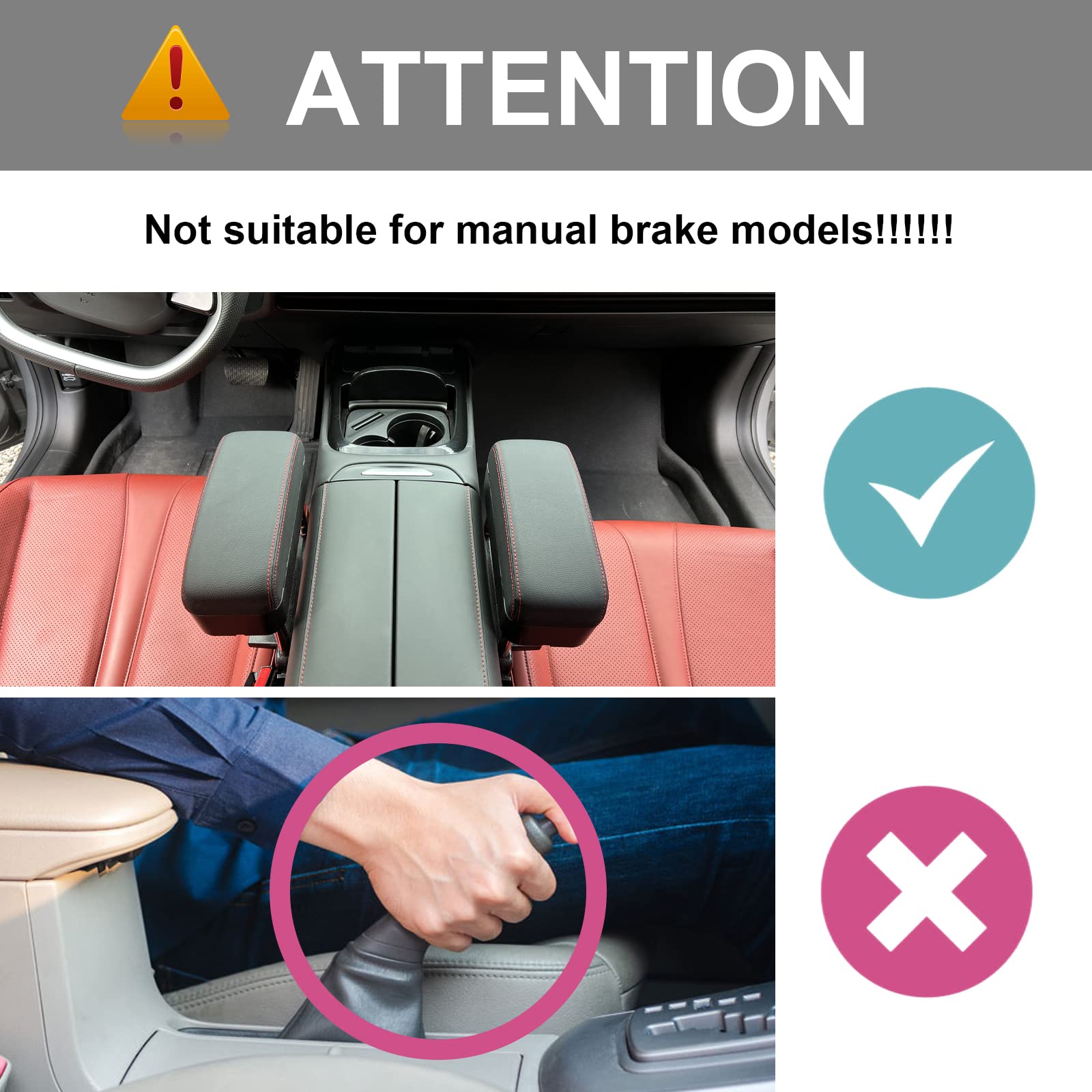 YEE PIN Ki a Sportage QL4 Stonic Soul Niro Ceed Reposabrazos Universal Reposabrazos para Coche Caja de Almacenamiento para reducción de Fatiga Consola Central Accesorios para Coche
