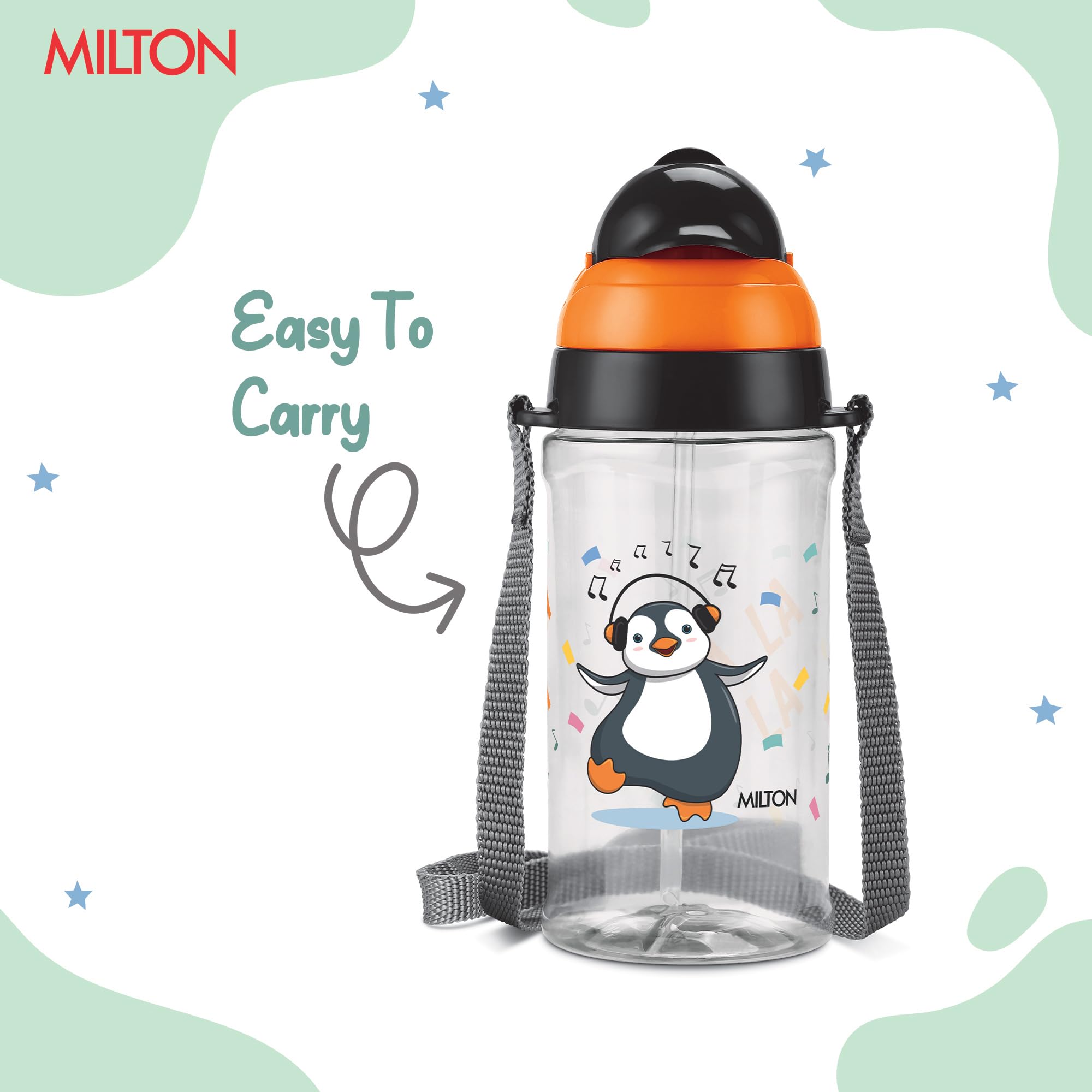 MILTON Smilo Water Bottle - BPA Free & Leak Proof -3
