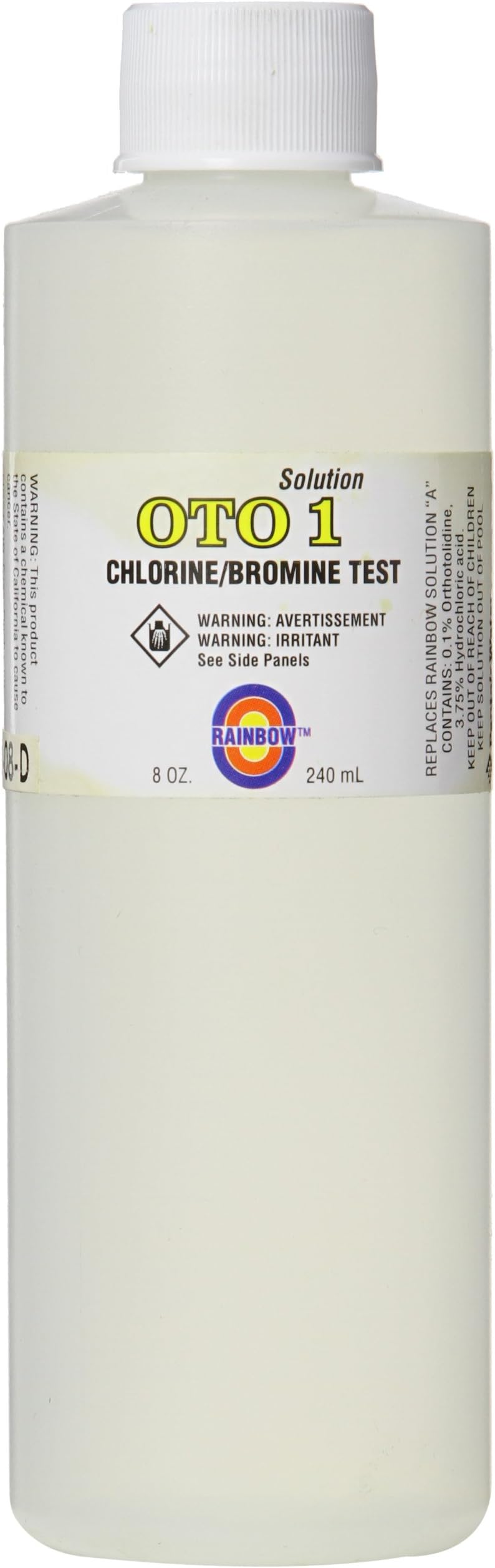 Pentair R161046 No.1 OTO Solution, 8-Ounce
