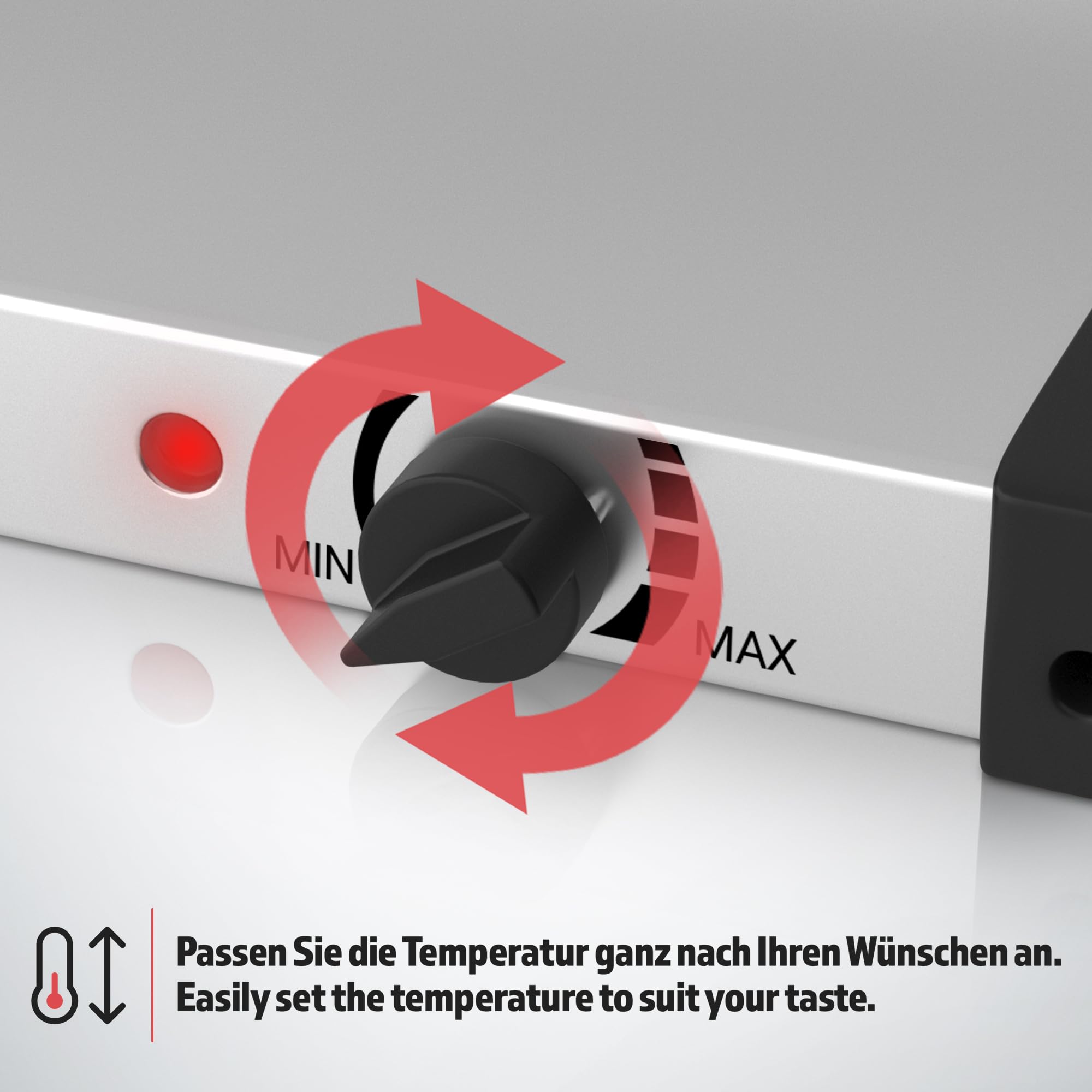 Jago® Chauffe-Plats Électrique - en Acier Inoxydable, Maintien de la Température, Couvercles Transparents - Chauffe-Buffet, Chafing Dish (8 Récipients / 4 x 2.5L + 4 x 1L (14L))