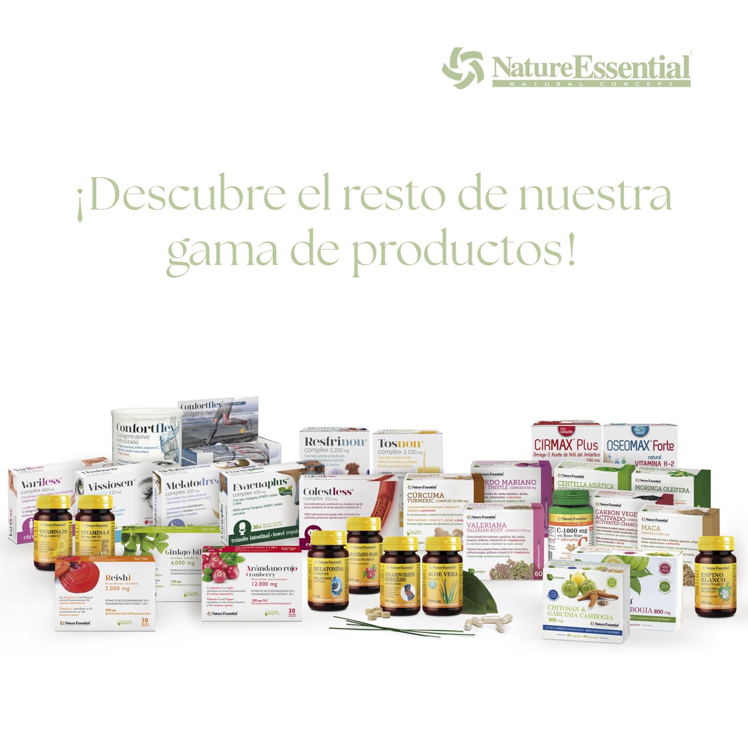 Cardo Mariano, 60 Capsule - Concentrato di Cardo Mariano, Boldo, Carciofo, Achillea, Curcuma - Integratore Naturale - Nature Essential