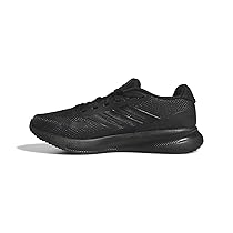 adidas Uomo Runfalcon 5 Wide Running Shoes, CoreBlack, CoreBlack, Ftwwht, 40 EU