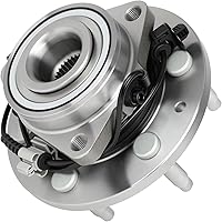 ECCPP 515096 Front Wheel Hub Bearing Assembly for Chevy Silverado Tahoe Suburban Avalanche GMC Sierra Yukon Cadillac Escalade 4WD 6 Lug ABS Left Right