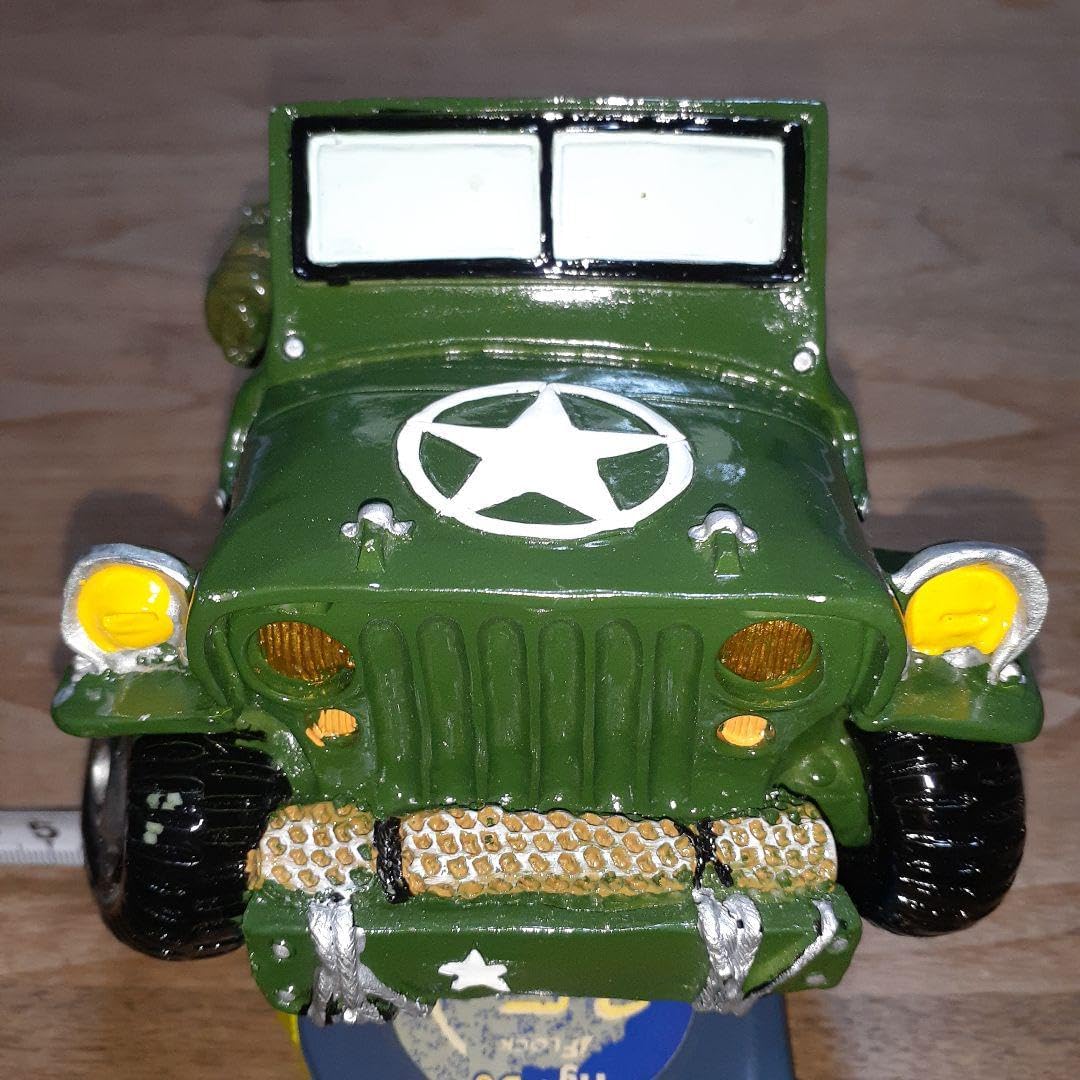 アーミージープ レジン マネーバンク 貯金箱 オールディーズ レトロインテリア : アメリカン雑貨のグッズファーム - 通販 -  Yahoo!ショッピング 所さん貯金箱 ヴィンテージ ジープ アンティーク ミリタリー