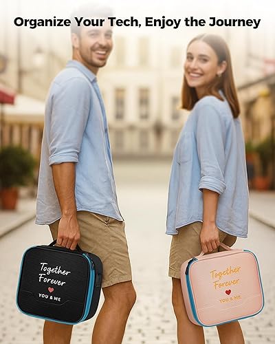 Miniatura 36 de MATEIN Estuche organizador de cables con divisor ajustable, bolsa de archivo de cable de DJ para equipo de DJ, instrumentos de sonido y accesorios