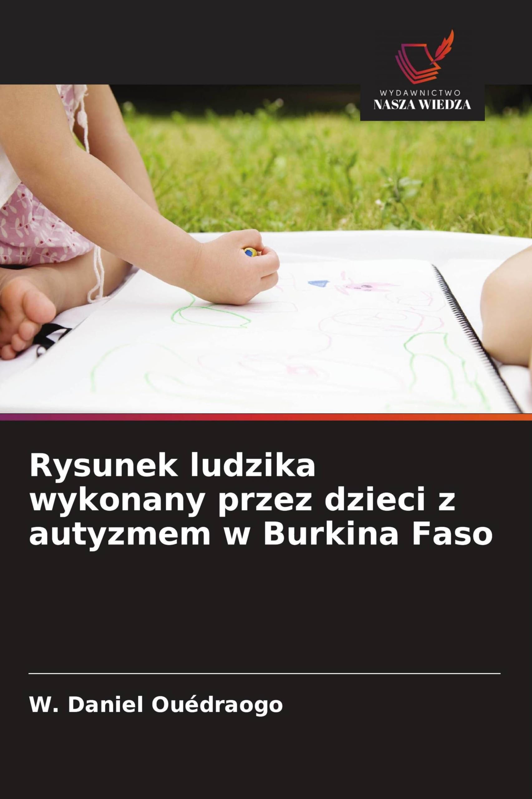 Rysunek ludzika wykonany przez dzieci z autyzmem w Burkina Faso