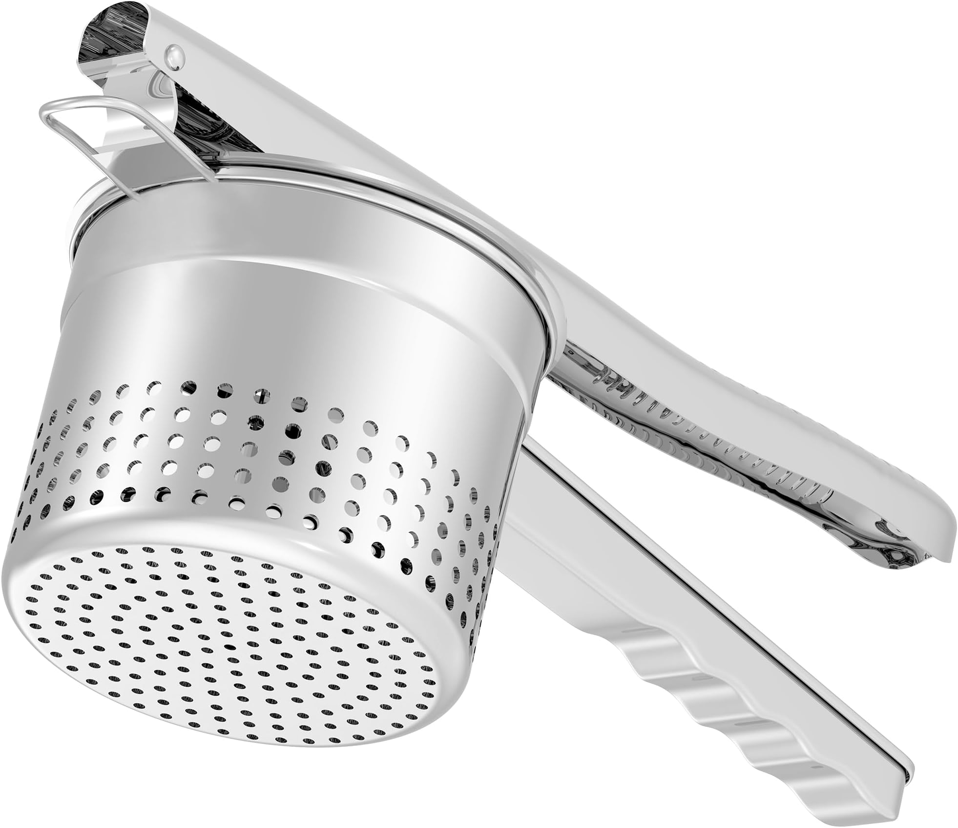 SERENLUX Large Stainless Steel Potato Ricer, Press and Mash Gadget for Mashed