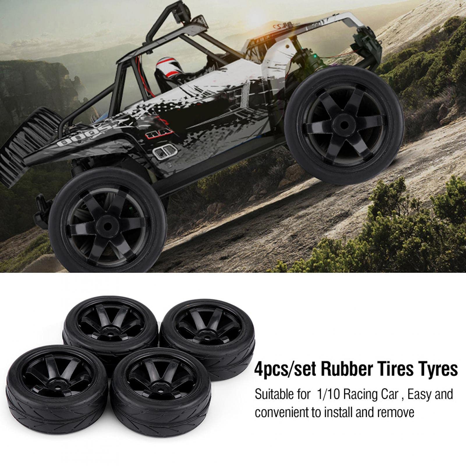 1b jaune-Jouet de véhicule de cascade amphibie tout terrain, voiture RC 1b jaune-Jouet de véhicule de cascade amphibie tout terrain, voiture RC