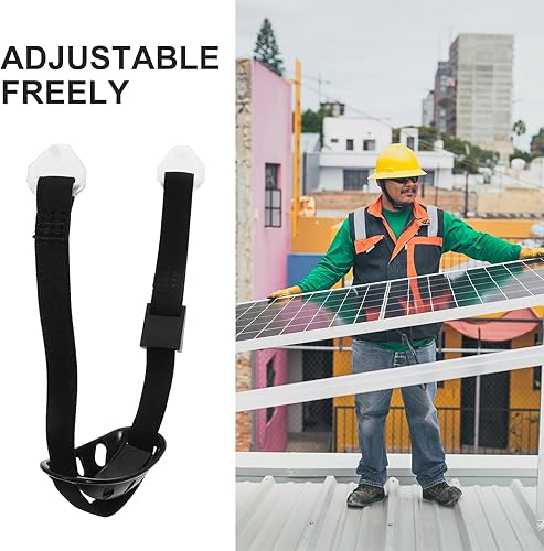 Miniatura 4 de DOITOOL Correa de barbilla para casco de sóftbol, correa de barbilla con correa elástica negra y copa para la barbilla, correa universal para la