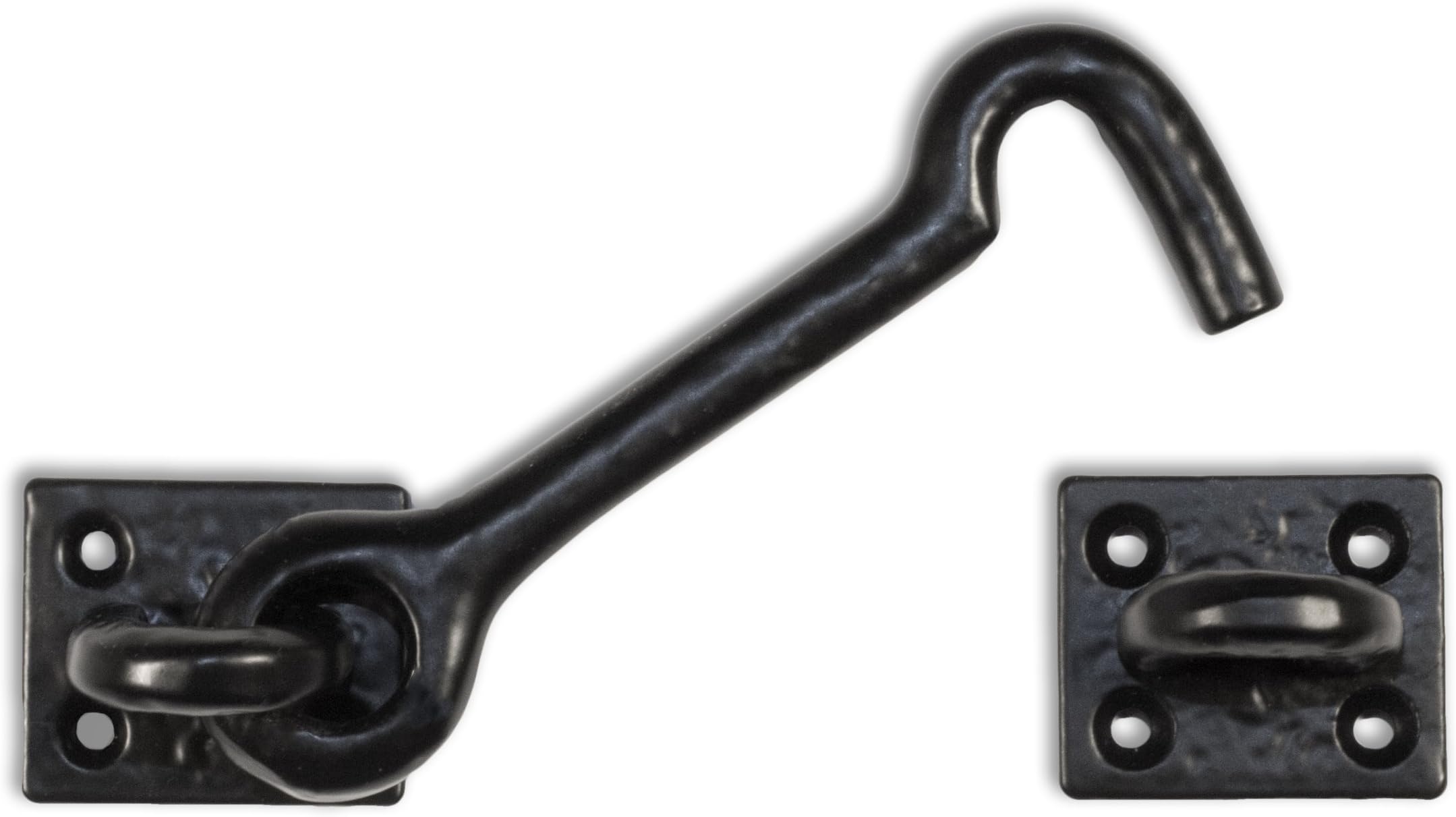 4.5" Barn Door Hook Latch - Cast Iron