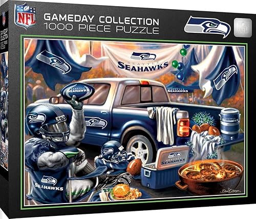 Miniatura 12 de MasterPieces Rompecabezas de 1000 piezas para adultos, NFL Green Bay Packers Gameday de 19.25 x 26.75 pulgadas