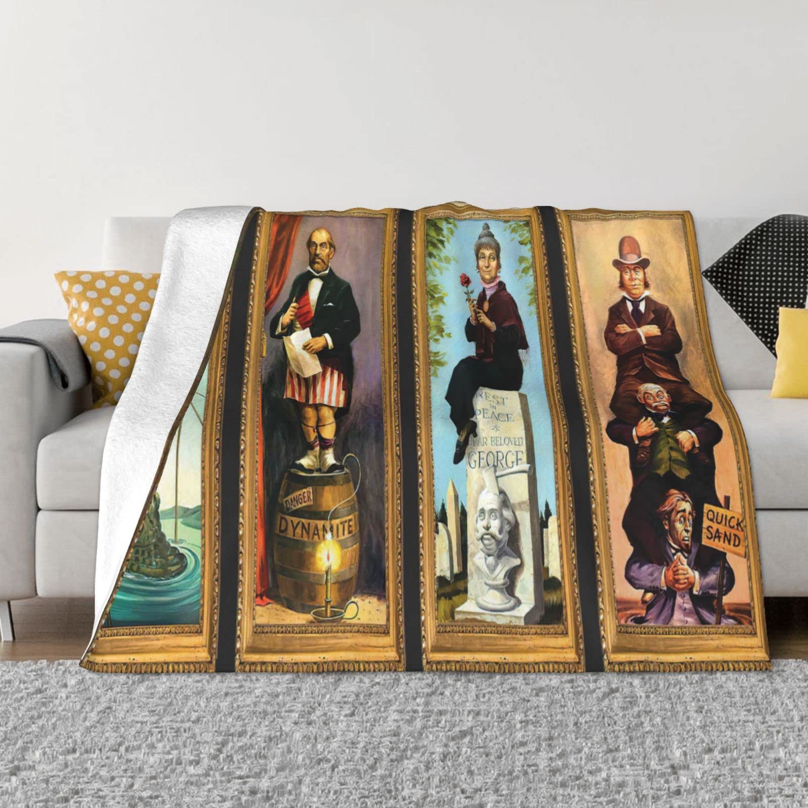 Halloween Haunted House Flannel Fleece Best Throw Blanket, Haunted Blankets  Mansion Blankets for Winter Picnic Wedding Gift, Super Cozy and Comfy Easy  Care 50x40 : Amazon.co.uk: Home u0026 Kitchen
