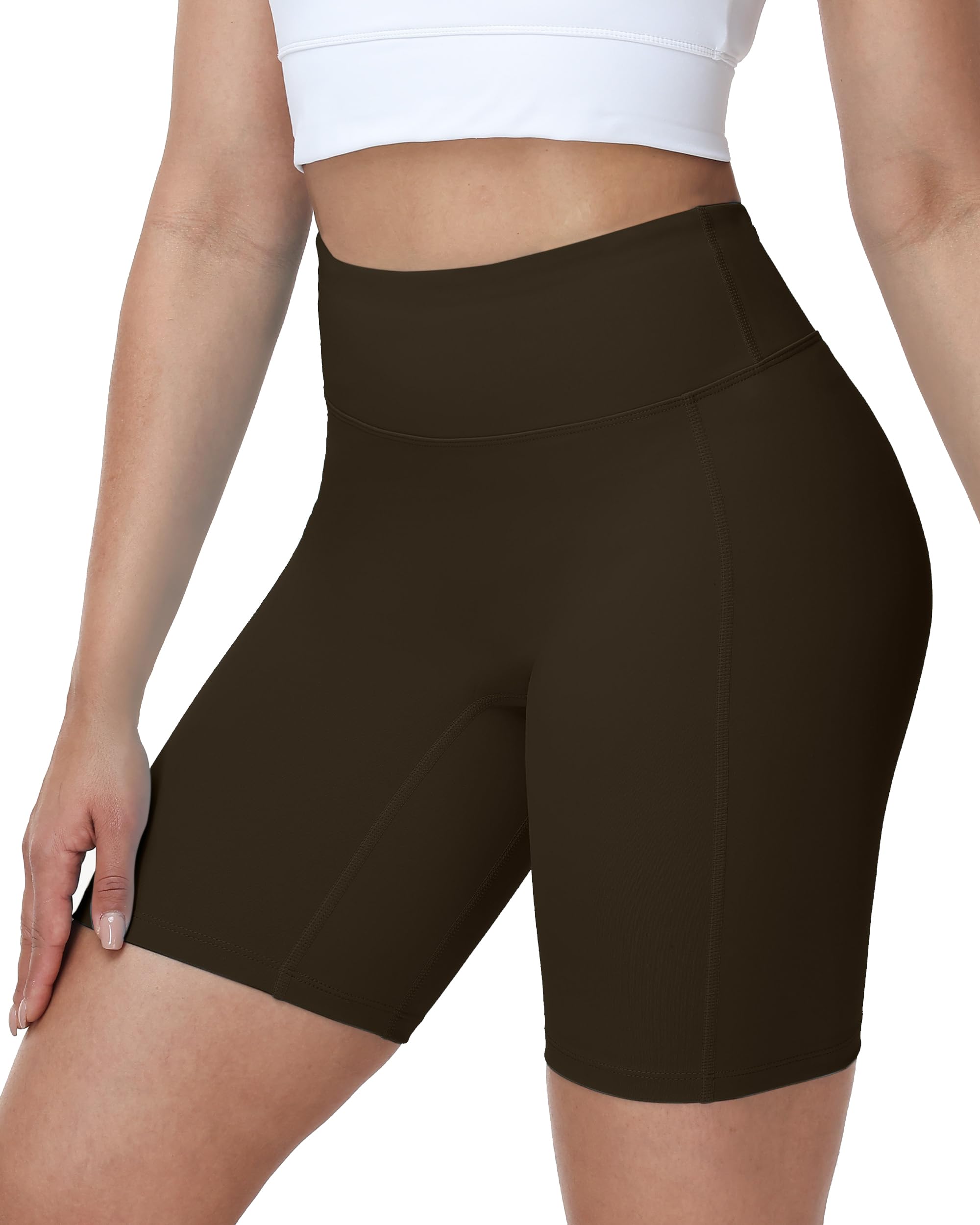 WISMBOX Radlerhose Damen Kurze 8