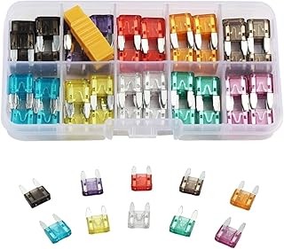 120 Pieces Fuse car kit Assorted car Truck Standard Blade Fuse Assortment 2A 3A 5A 7.5 A 10A 15A 20A 25A 30A 35A car Fuse