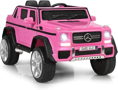 Miniatura 1 de OLAKIDS - Auto de paseo para niños, con licencia Mercedes-Benz Maybach G650S con control remoto, juguete de conducción de vehículo eléctrico
