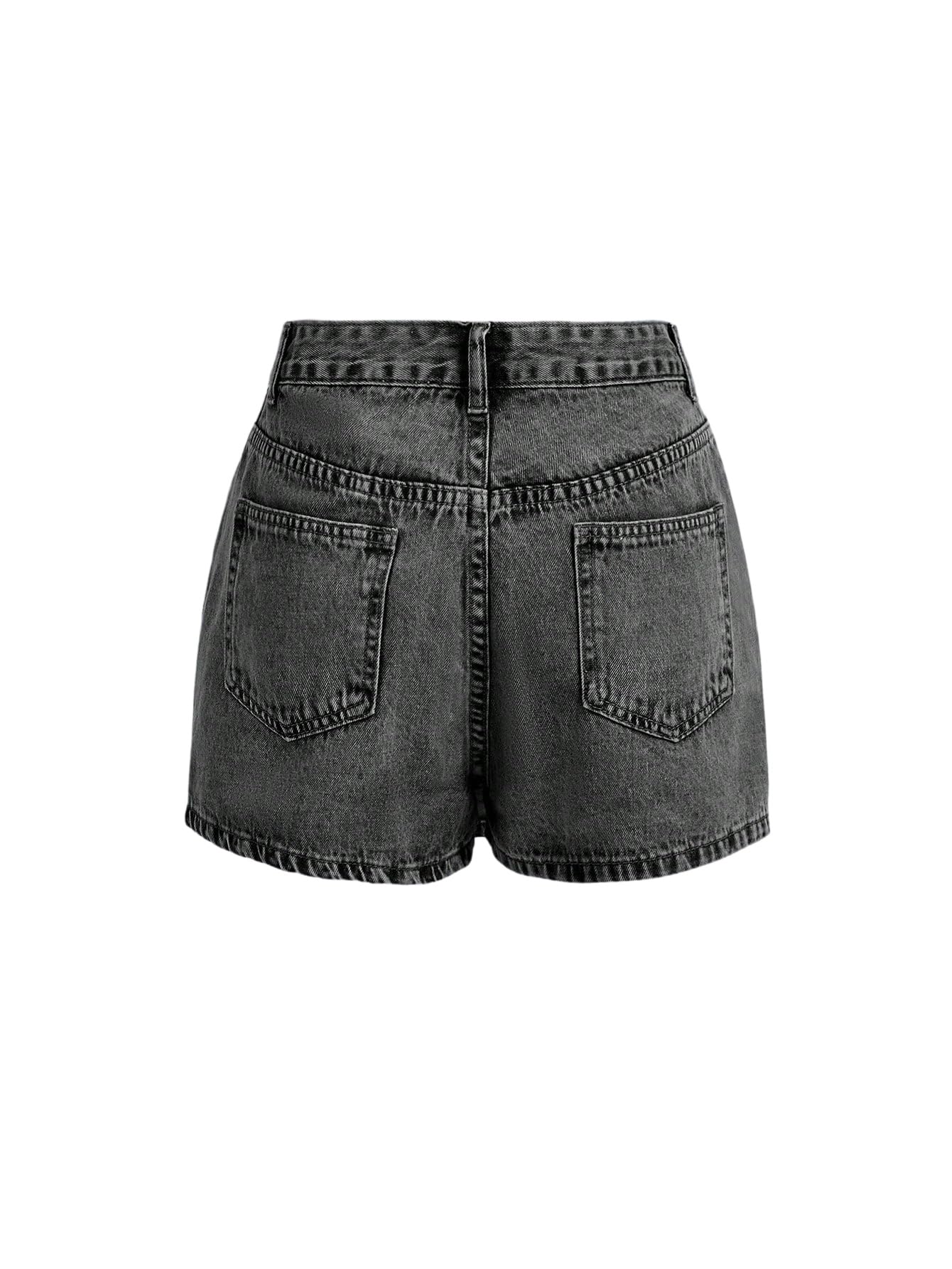SOLY HUX Jupe en jean pour femme - Short avec poches Y2K - Mini jupe en jean - Jupe-short - Jupe courte - Jupe décontractée - Streetwear