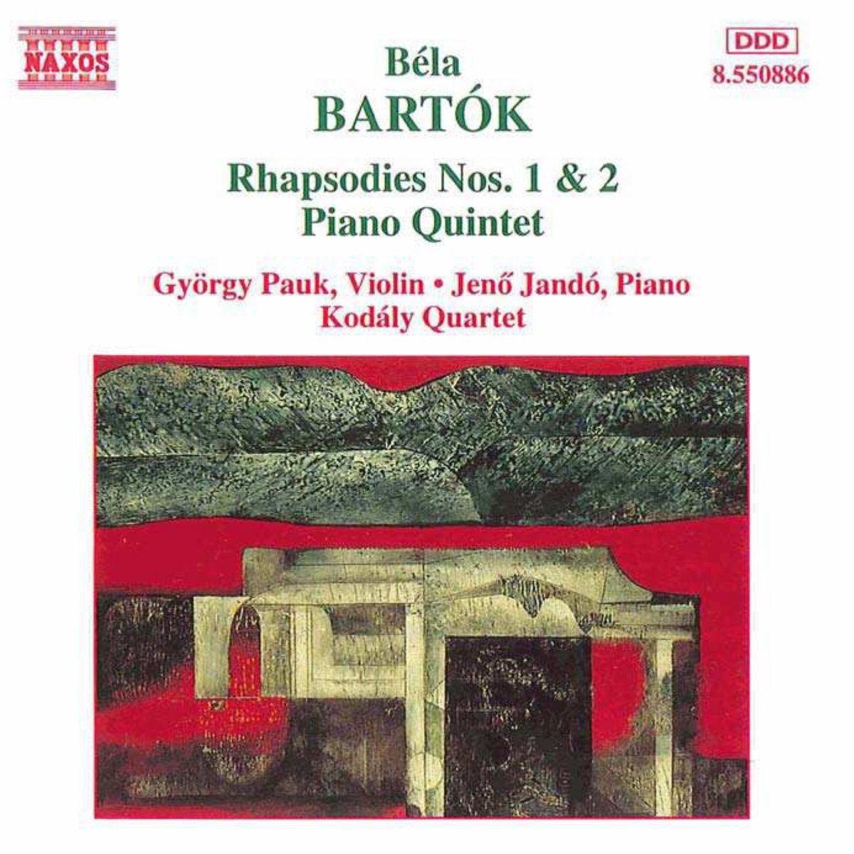 BARTOK: Rhapsodies Nos. 1 and 2 / Piano Quintet