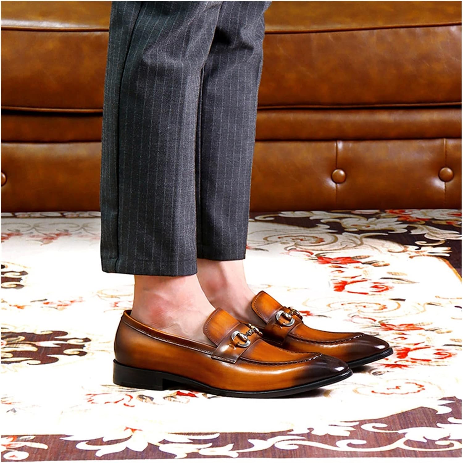 ローファー サンダル メンズ 夏 ドライビングシューズ 穴あき メッシュ 通気性 本革 防滑 スリッポン おしゃれ かっこいい 軽量 運転 Hamwqtp4k7 メンズファッション Spikeystores Com