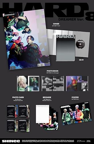 Miniatura 4 de SHINee - HARD Photo Book Ver. Álbum+Póster plegado (RUNNER ver, 1 póster plegado)