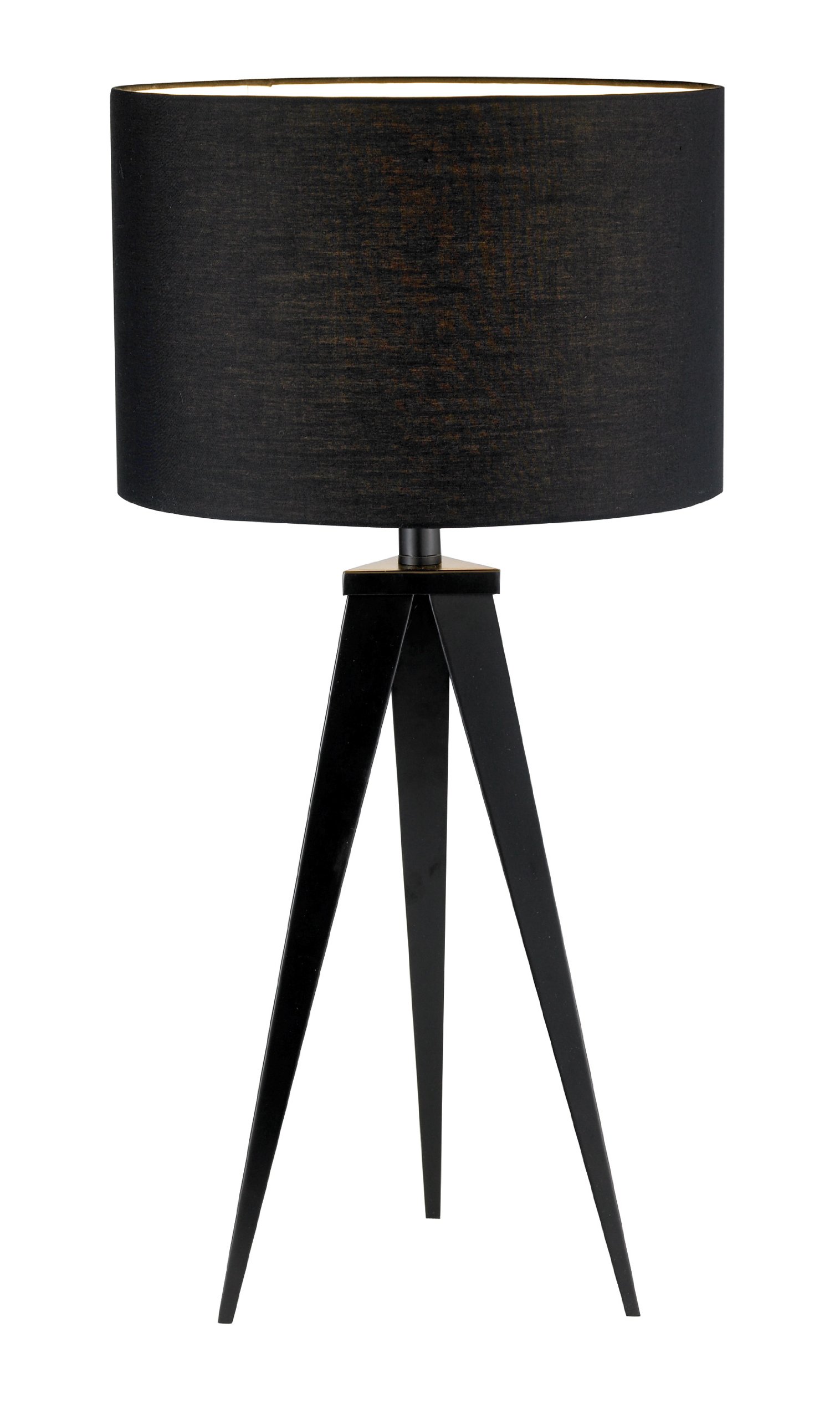 Adesso 6423-01 Director Table Lamp, Black