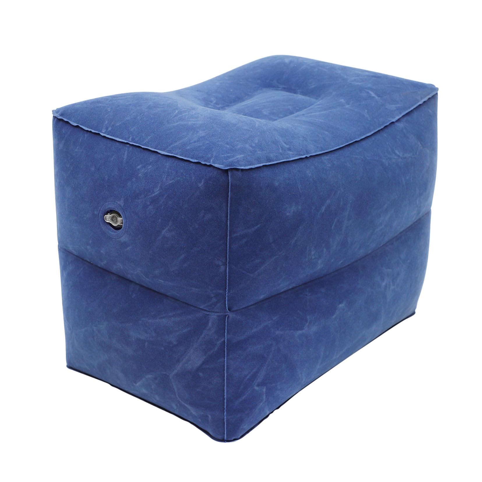 Coussin gonflable de voyage et repose-pied réglable hauteur pour avion et train