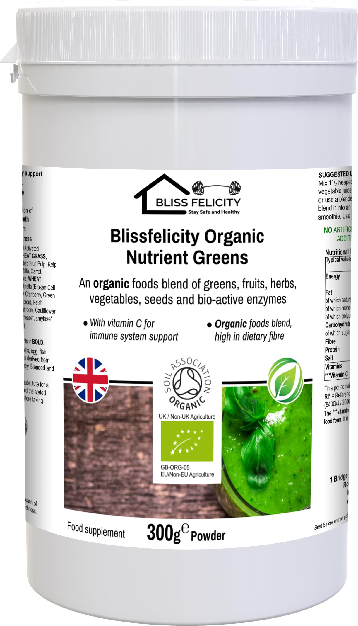 Organic Nutrient Greens