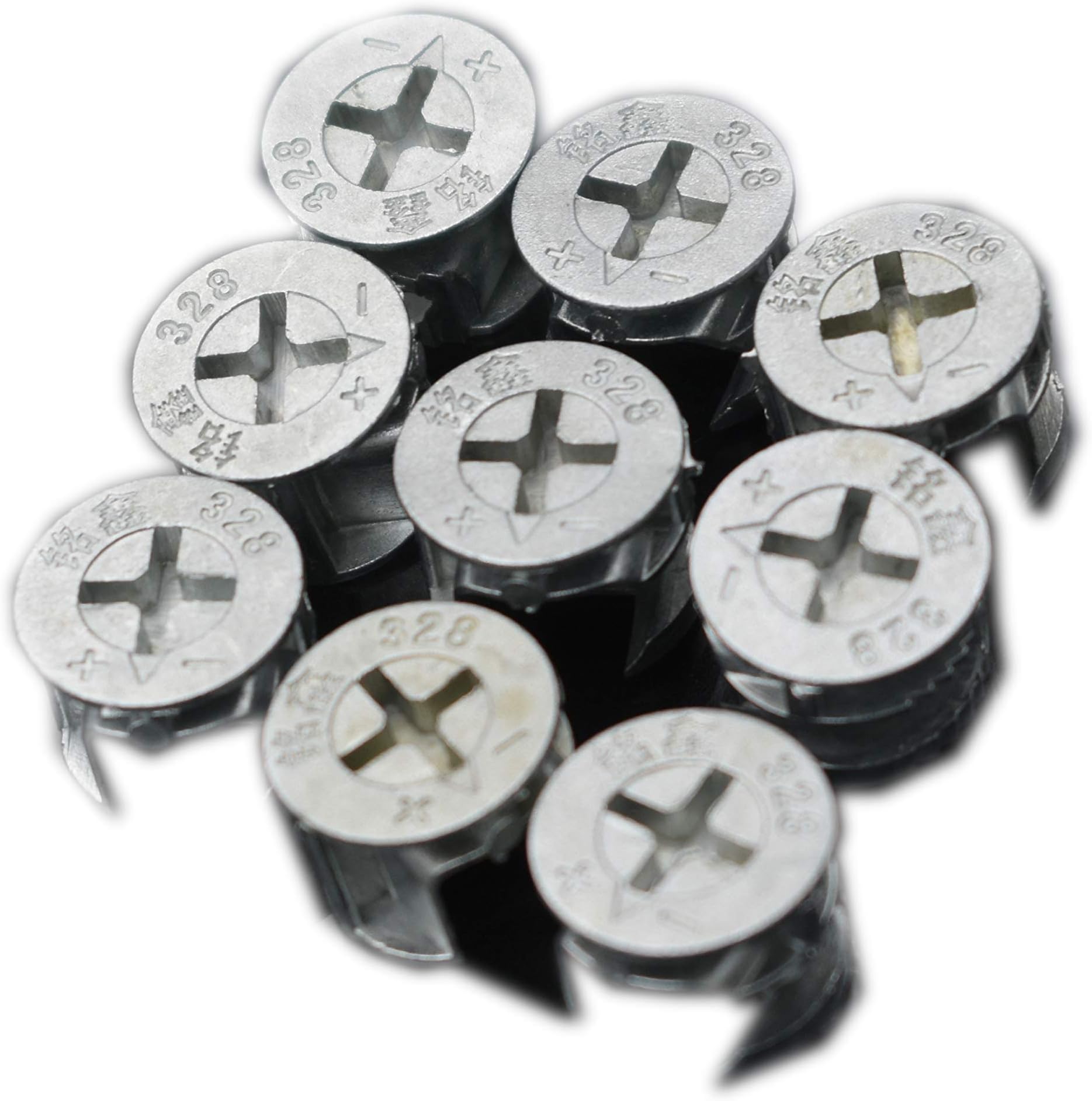 0.570.44Inch Furniture Connecting Cam Fitting,Cam Lock Nut,Furniture Connecting Fastener,Cam Connector Discs.15 Count.