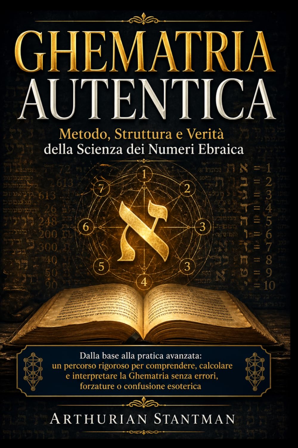 GHEMATRIA AUTENTICA Metodo, Struttura e Verità della Scienza dei Numeri Ebraica: Dalla base alla pratica avanzata: un percorso rigoroso per ... errori, forzature o confusione esoterica