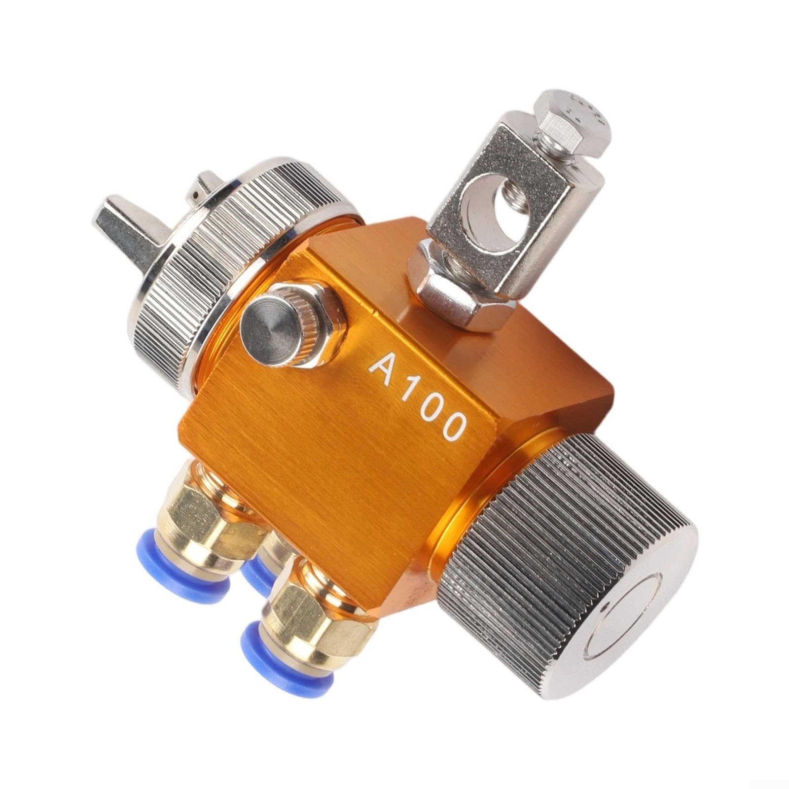 A-100 Blister Ugello per regolatori di pressione dell'aria, strumenti a spruzzo automatizzati con componenti in acciaio inossidabile, pressione regolabile 2,5-3,0 bar, distanza di spruzzatura 200 mm