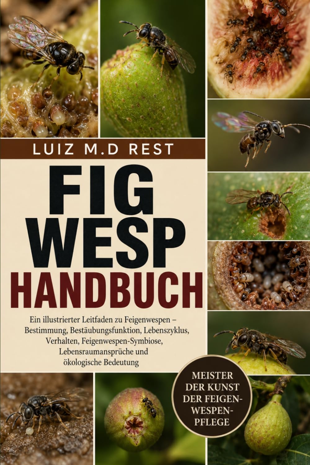 FIG WESP HANDBUCH: Ein illustrierter Leitfaden zu Feigenwespen – Bestimmung, Bestäubungsfunktion, Lebenszyklus, Verhalten, Feigenwespen-Symbiose, Lebensraumansprüche und ökologische Bedeutung