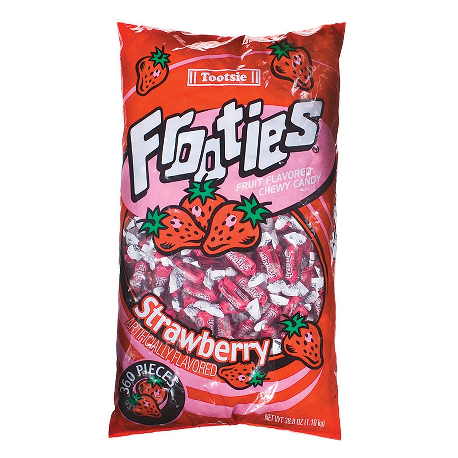 Amazon.com : Tootsie Strawberry Frooties Chewy Candy, 16 Oz