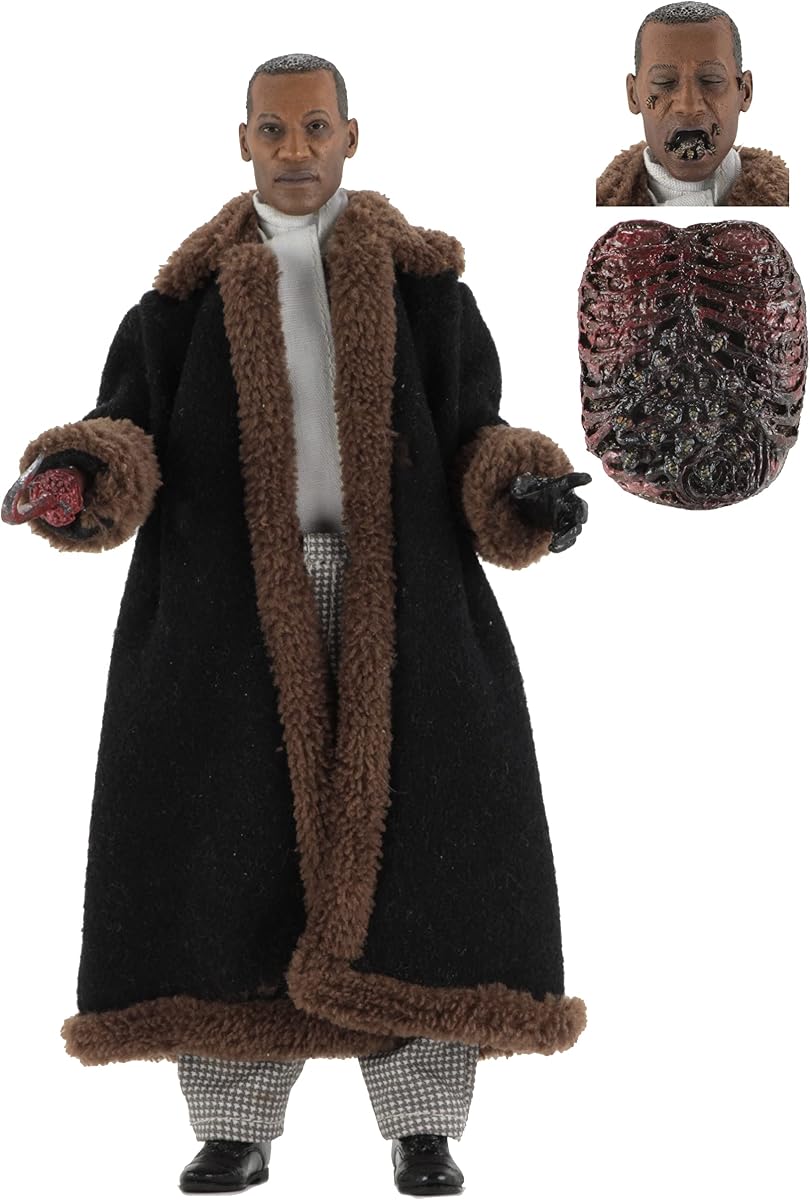 NECA Candyman - Figura de acción vestida de 8" | Figura de acción de Candyman de 8 pulgadas Serie retro vestida - Candyman
