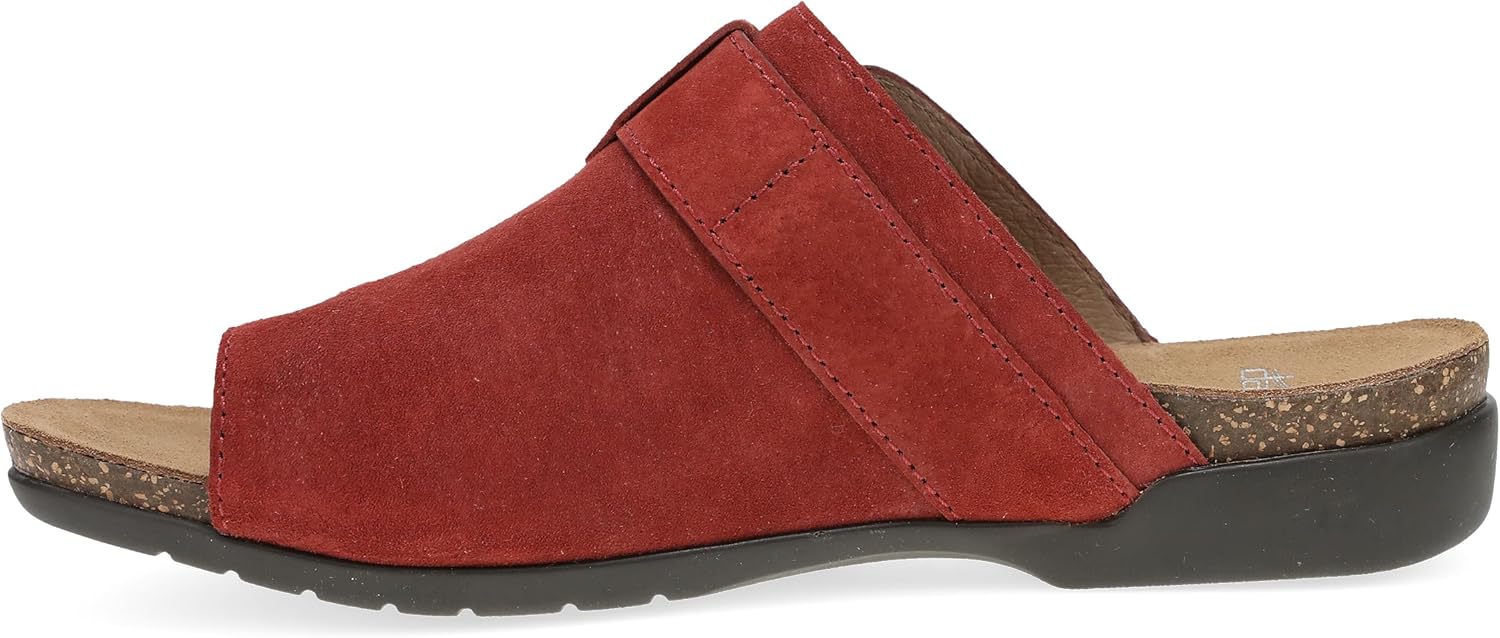 Dansko Rylee Sandal for Women - Memory Foam and Cork Footbed for Comfort and Arch Support - Lightweight Rubber Outsole for Long-Lasting Wear