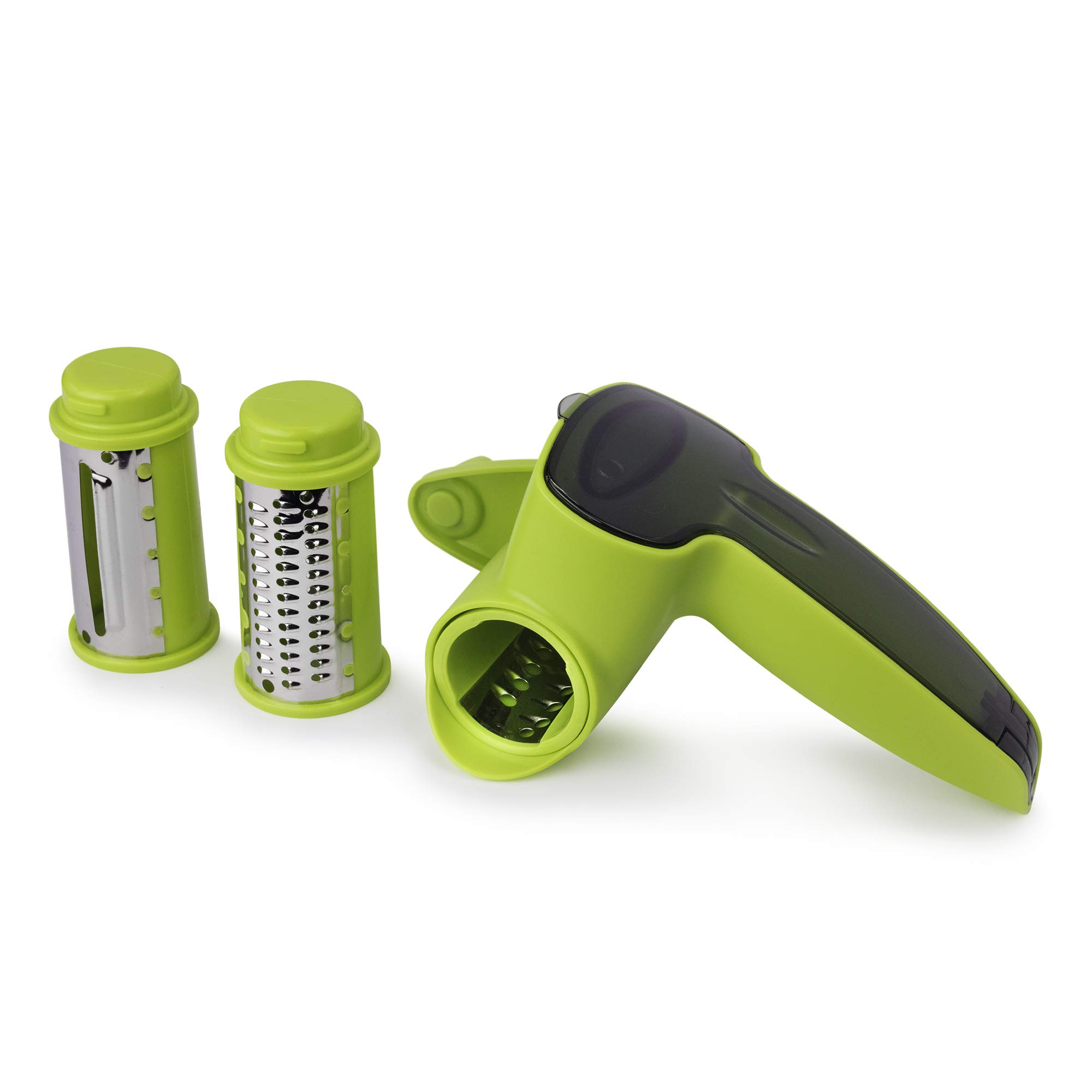 Zeal 3 Drum Grater, Multi Use Rotary Grater Lime