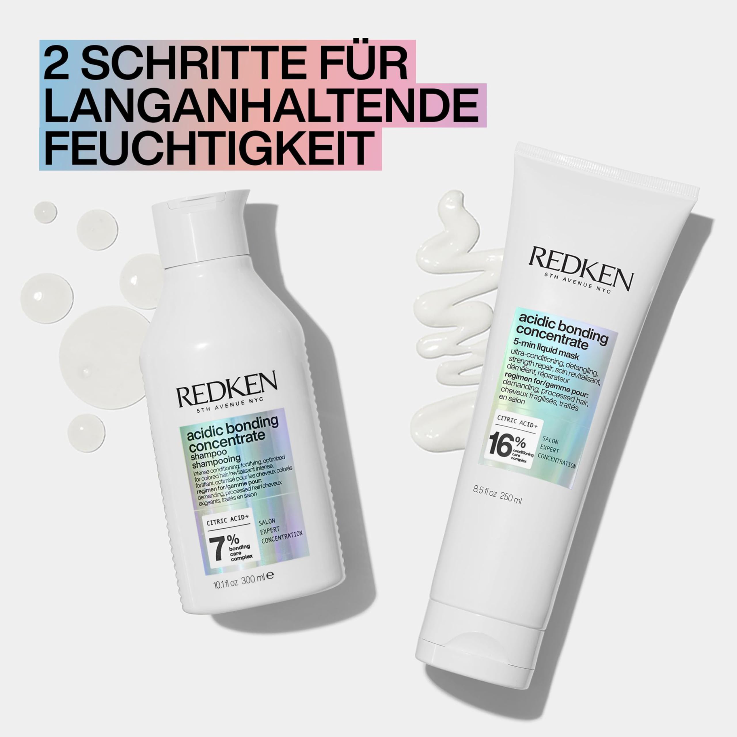 Redken ABC 5-Min Liquid Mask: Haarmaske für intensive Feuchtigkeit