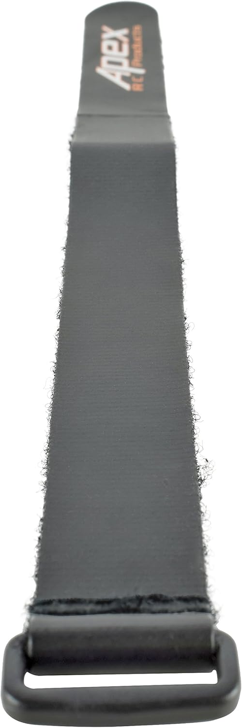 Apex RC Products 5 Pack 20mm x 300mm HD Non-Slip Battery Straps 3031A