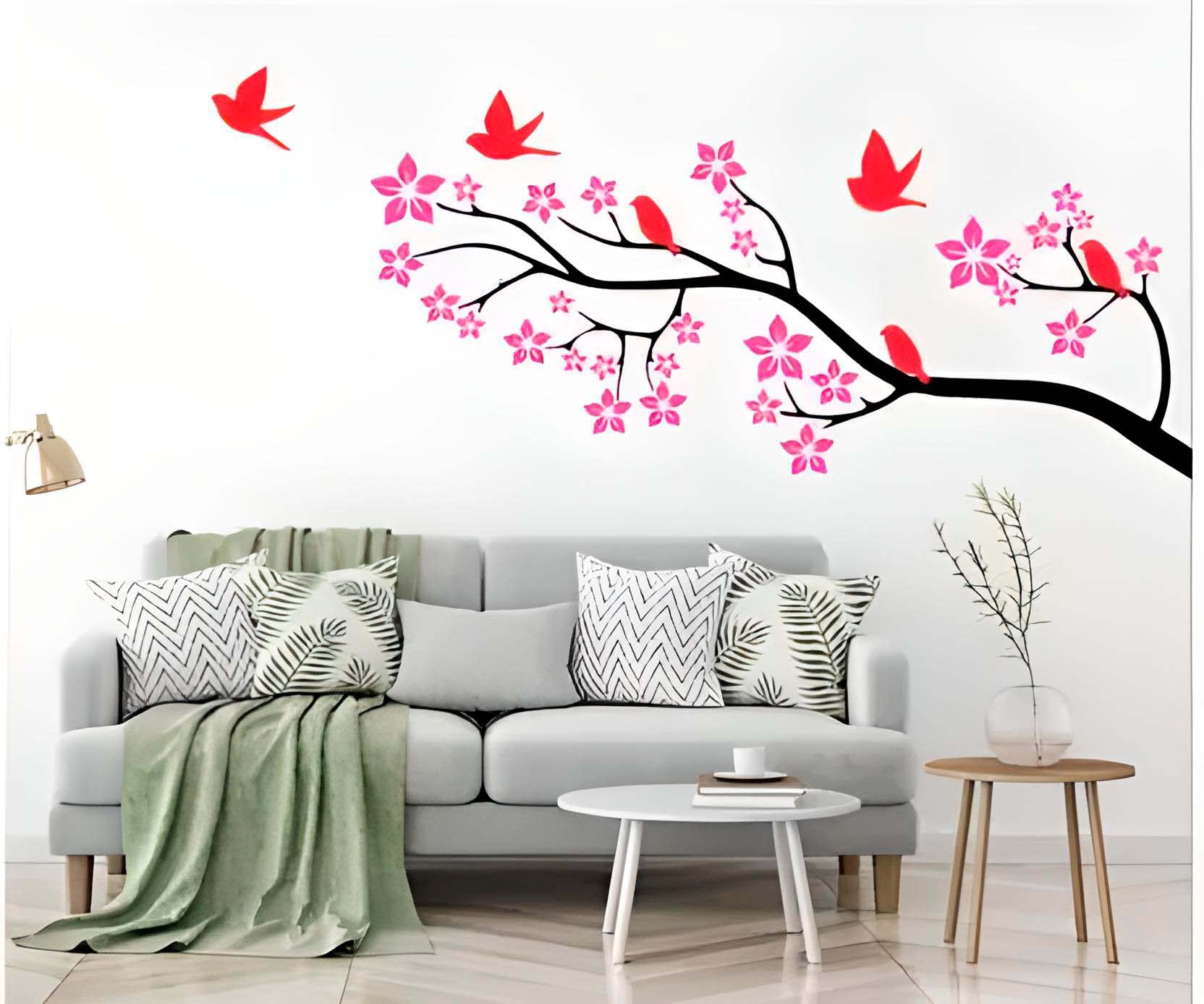 Kayra Decor Branch with Beautiful Flowers Large Stencils for Wall Painting - Size 36 X 73 Inch (KHSNT446) (B074CGLKCM) Amazon Price History, Amazon Price Tracker