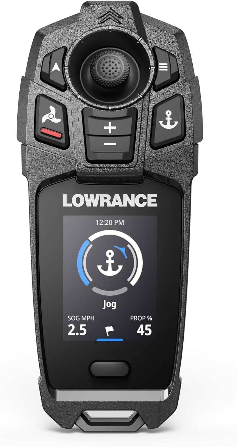 Lowrance 000-16176-001 Recon FreeSteer Trolling Motor Joystick Remote, Black