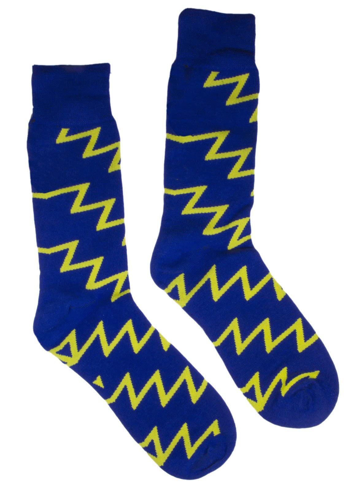 The Regimental Shop Men's Blue/Yellow The Regital Shop Royal Scots Dragoon Guards Vandyke Socks