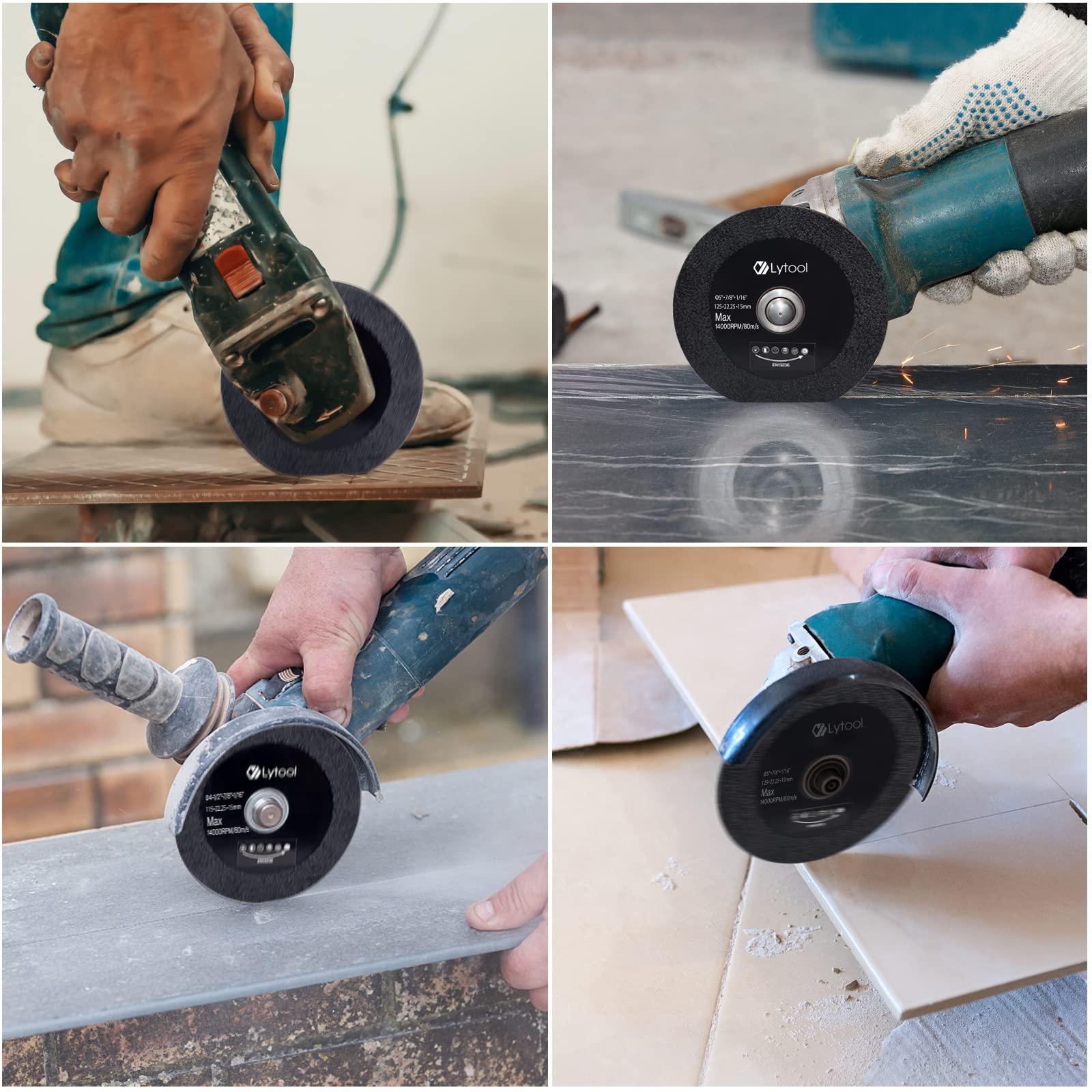 115/125mm Disco Da Taglio Per Vetro Marmo Piastrelle In - Foto 4