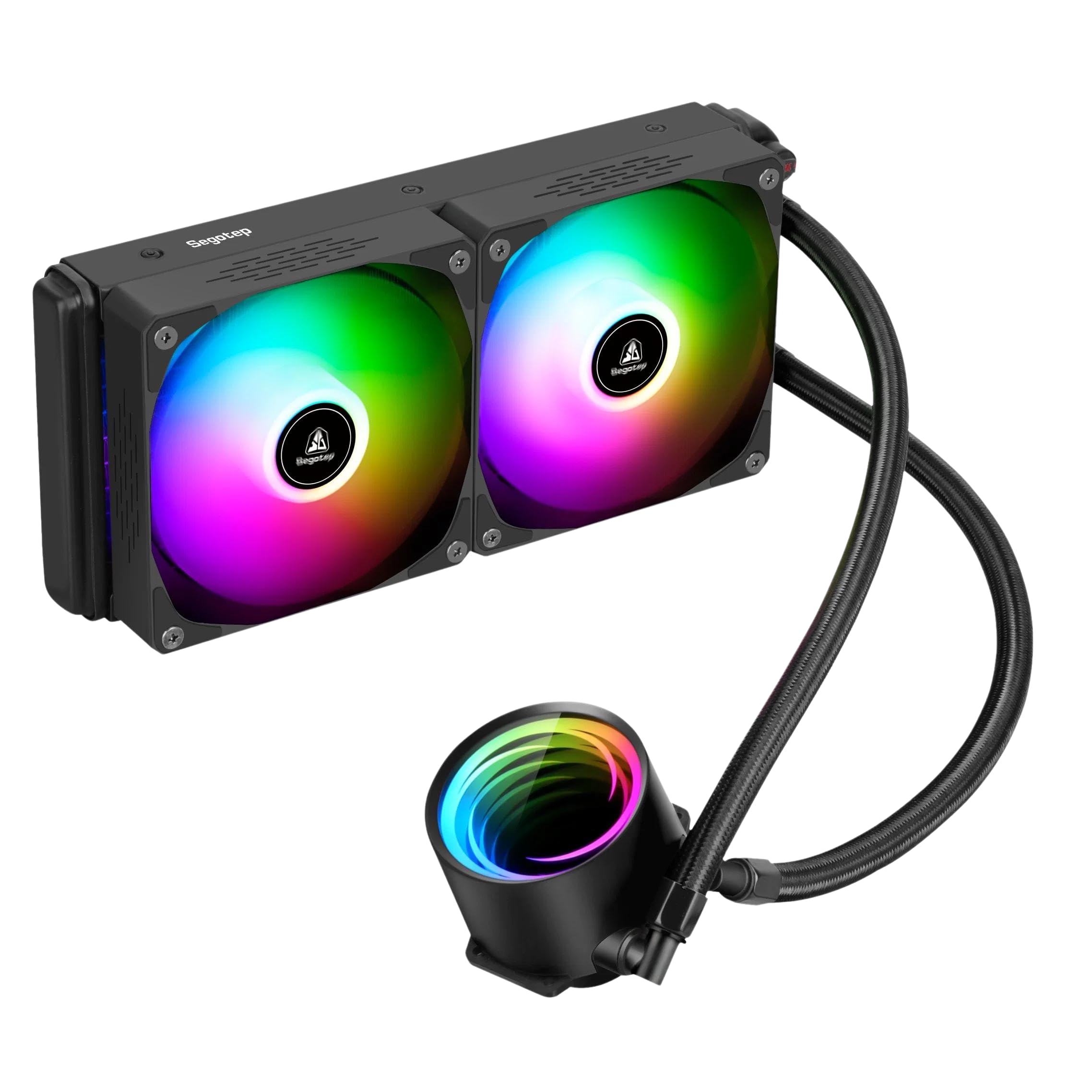 Segotep 水冷 CPUクーラー BeIced 240 ARGB Amazon.com: SEGOTEP Frozen 240 ARGB Desktop AIO Liquid CPU