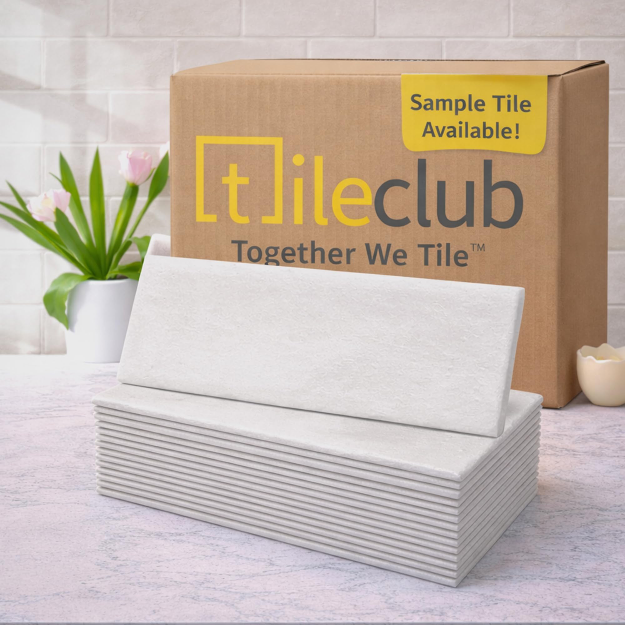 Zellige Ceramic Tile, Handmade-esq Subway Tile 38ct. 2.5x8 (5.32 sqft/case) of Backsplash for Bathroom, Kitchen Wall. Glossy White, Polished Ceramic Porcelain Floor, Backsplash Wall Decor