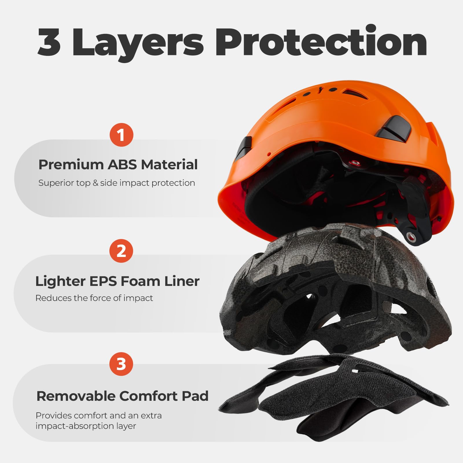 Casco elmetto forestale protettivo Husqvarna Technical con visiera e cuffie